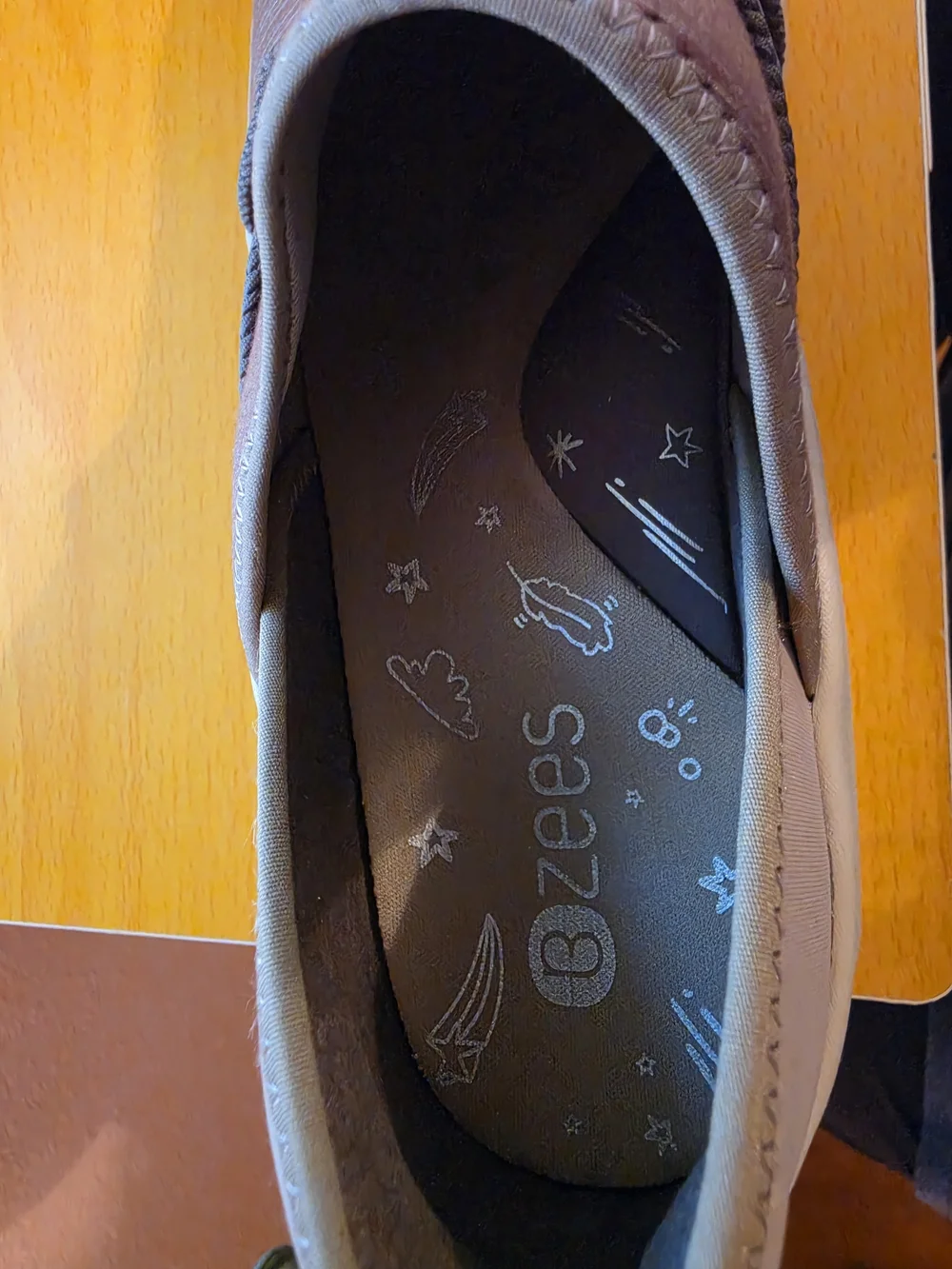 Bzees TAUPE Slip-On Wedge Sneakers